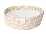 Dehner Premium Lovely Kuschelbett Guter Schlaf, Ø 38 cm, Höhe 13 cm,...